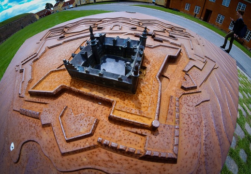 Model of the castle