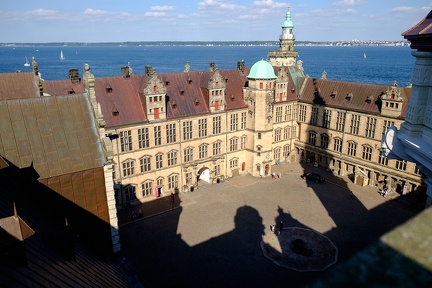 Kronborg Castle from above