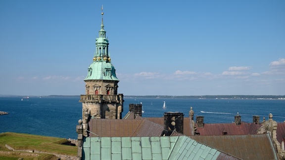 Kronborg Castle from above
