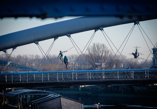 Bridge over Wisla River