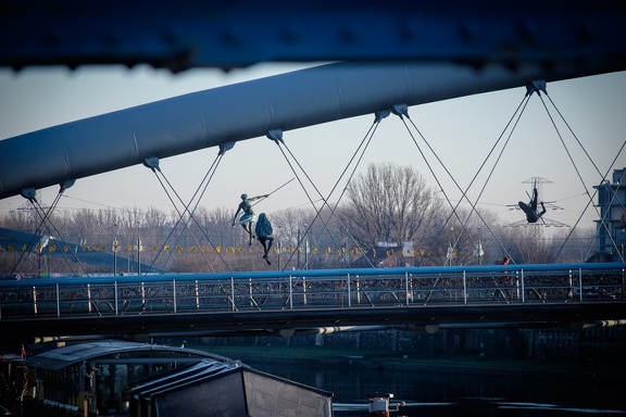 Bridge over Wisla River