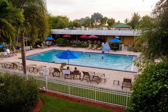 Ramada Pool Area