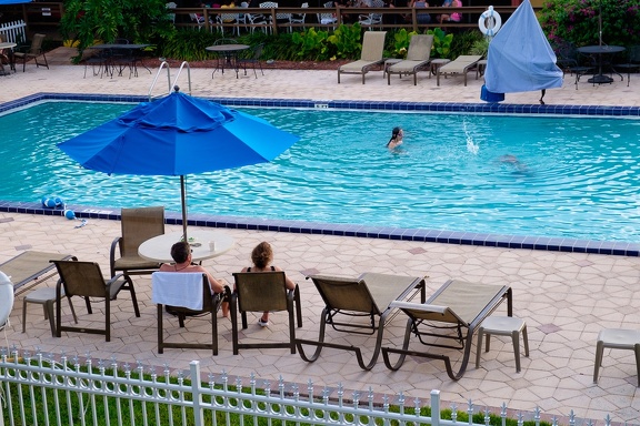 Ramada Pool Area