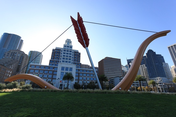 Grounded arrow