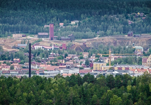 Falun from above