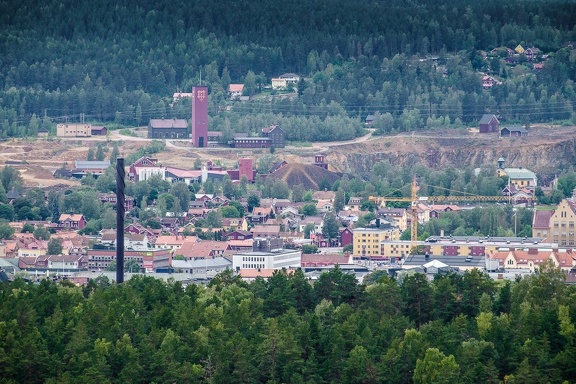 Falun from above