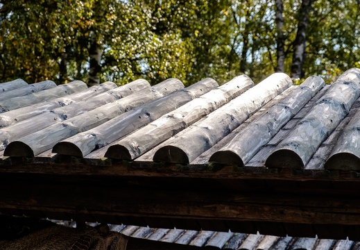 Wooden roof