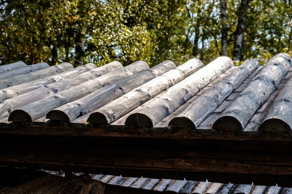 Wooden roof