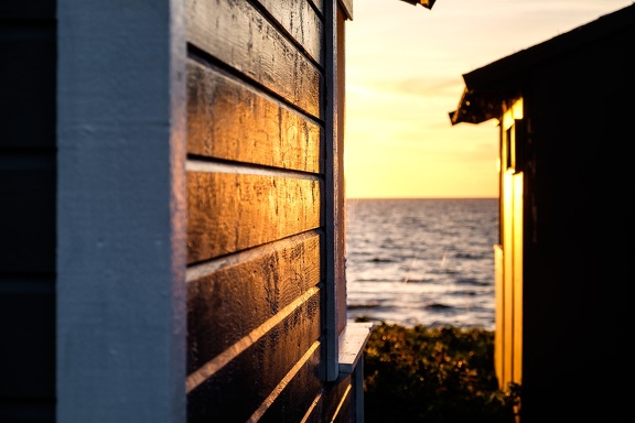 Sunset reflections