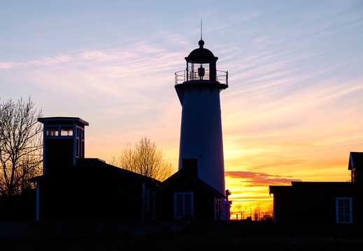 Sunset at the lighthouse