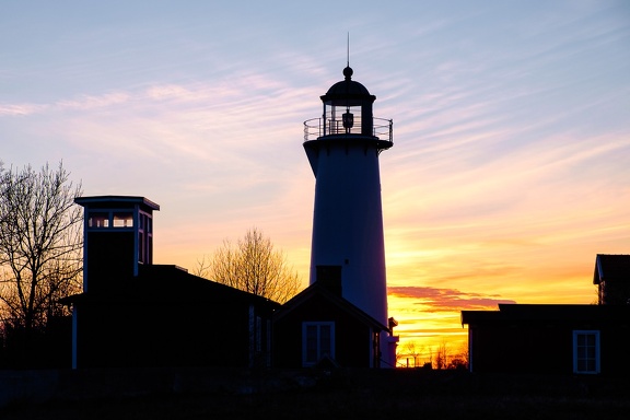 Sunset at the lighthouse