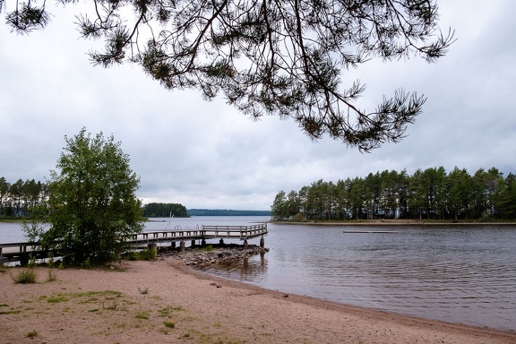 By the lake