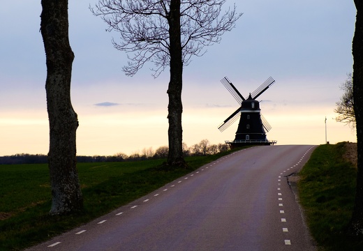 Road to windmill