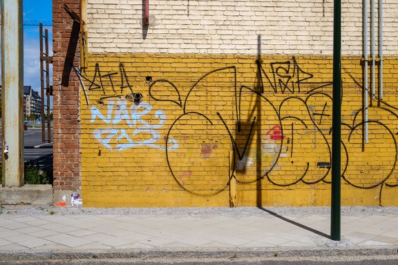 Wall with words