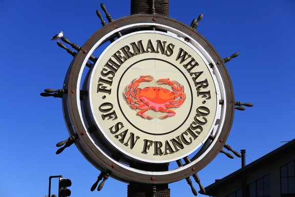 Fisherman's wharf of San Francisco