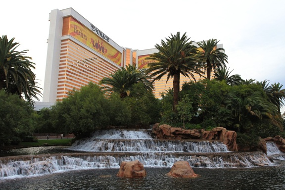 Mirage waterfalls