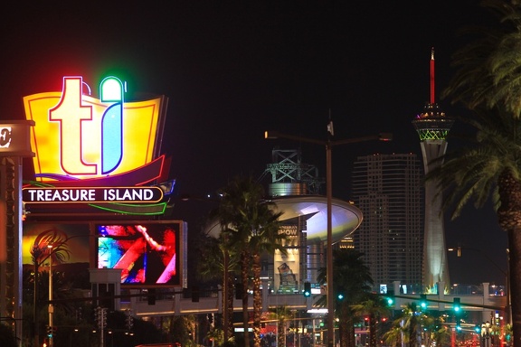 Along Las Vegas Blvd