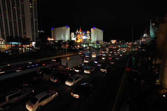 Las Vegas traffic jam
