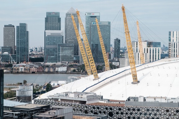 O2 and Canary Wharf