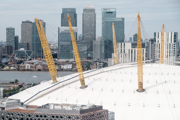 O2 and Canary Wharf