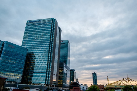Canary Wharf Sunset