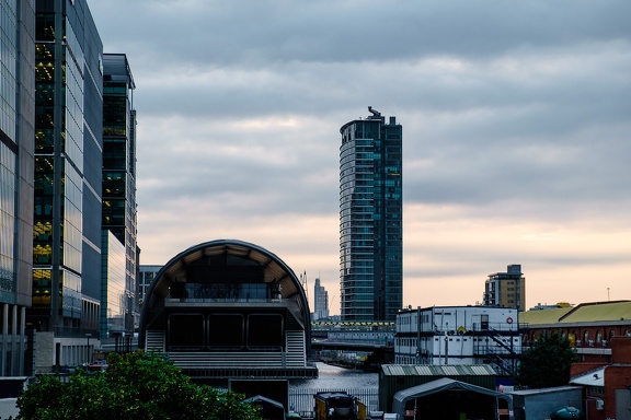 Canary Wharf Sunset