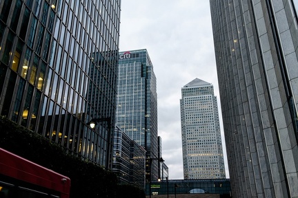 Canary Wharf Skyscrapers