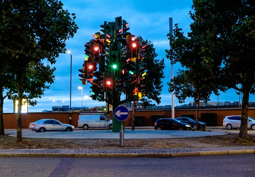 Traffic Light Tree London