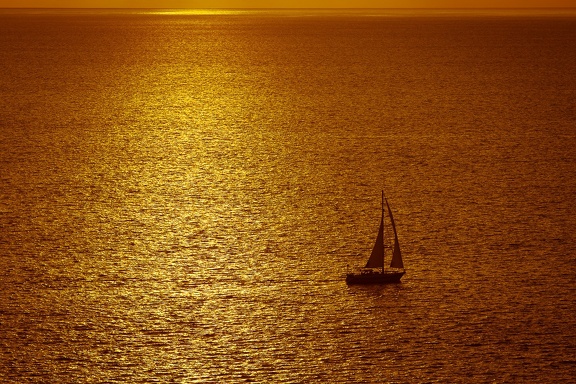 Golden sea