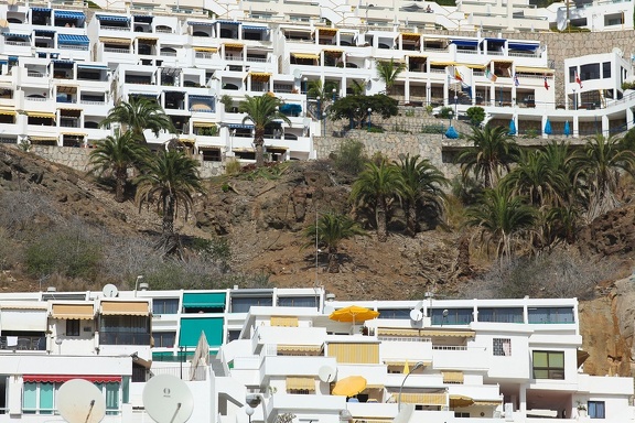 Hillside apartments