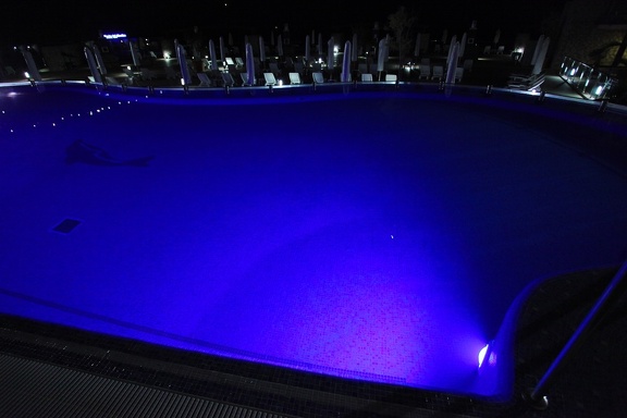Blue pool