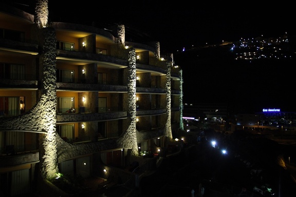Night facade
