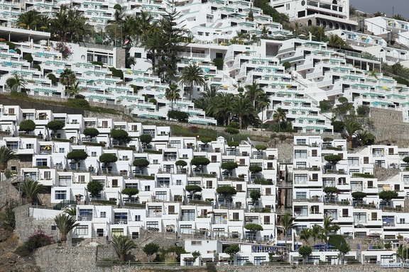 White apartments