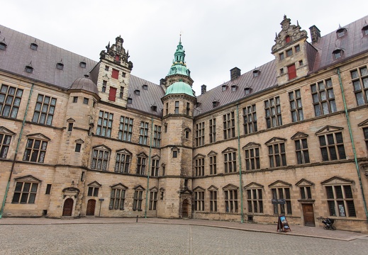 Kronborg Castle from Inner Yard