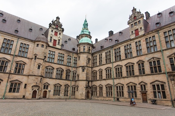Kronborg Castle from Inner Yard