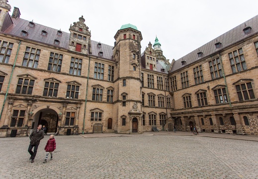 Kronborg Castle from Inner Yard