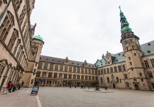 Kronborg Castle from Inner Yard