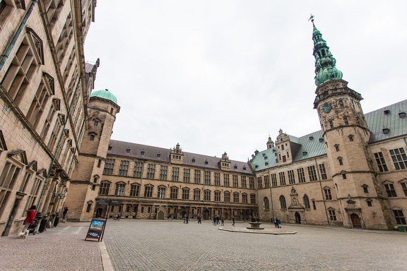Kronborg Castle from Inner Yard