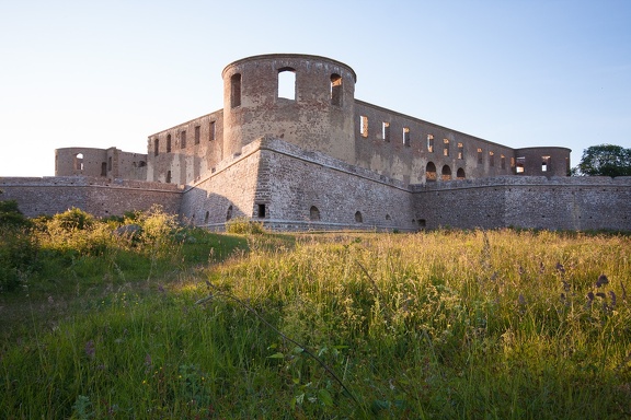 Borgholm castle ruin