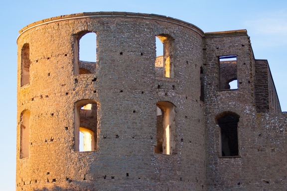 Borgholm castle ruin