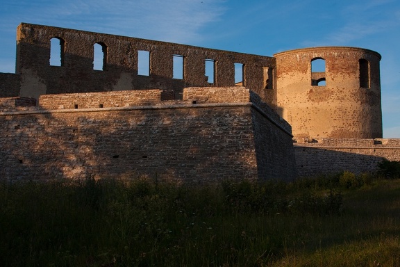 Borgholm castle ruin