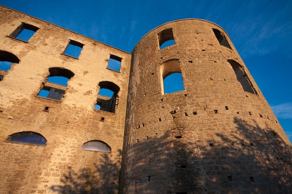 Borgholm castle ruin