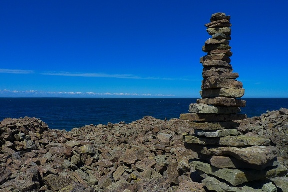 Rocks and sea