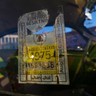 Kontrollmärke 1975