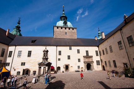 Kalmar Castle inner yard