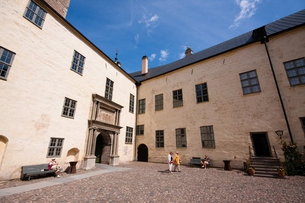 Kalmar Castle inner yard