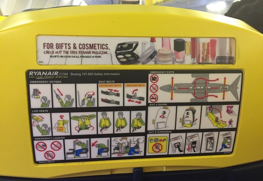 Ryanair Safety Information