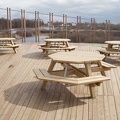 Wooden tables