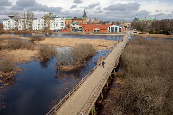 Wooden bridge