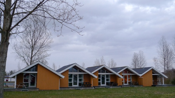 Yellow cottages